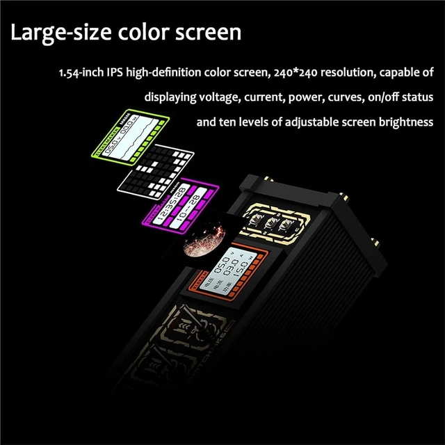 Alt view image 7 of 7 - 8 Port USB Docking Station, 8 Ports USB C Splitter, Retro Desktop Controller, Share Devices, Independent Control, Button Switch, with Screen Display, for Connecting Mice &Flash Drives.