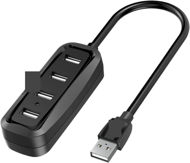 Main image of USB 2.0 HUB 4 Port with LED Multi USB Splitter Computer Accessories Laptop HUB USB 2.0(0.5m)