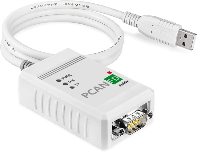 Alt view image 2 of 3 - CAN FD Analyzer PCAN FD USB to CAN FD Compatible Peak IPEH-002022/002021(Upgraded Cable to Black Extended Version)(PCAN)