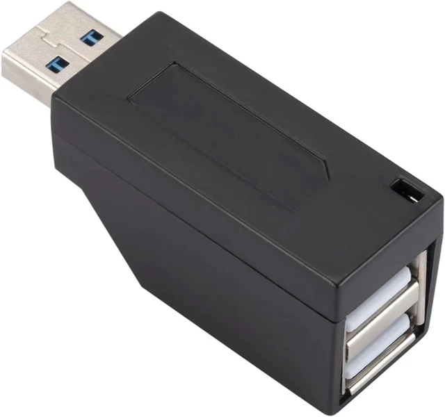 Alt view image 7 of 7 - 3 Port USB Mini Splitter Box USB 3.0 HUB Adapter Extender High Speed Data Transfer USB Splitter Docking Station for PC Laptop