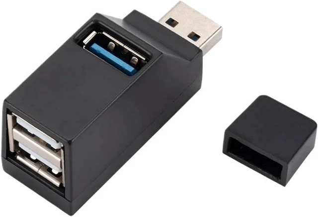 Alt view image 3 of 7 - USB HUB Adapter Extender Mini Splitter 3 Ports High Speed USB 3.0 for PC Laptop U Disk Card Reader Docking Stations USB Hubs