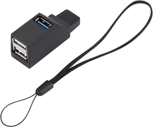 Alt view image 5 of 7 - 3 Port USB Mini Splitter Box USB 3.0 HUB Adapter Extender High Speed Data Transfer USB Splitter Docking Station for PC Laptop
