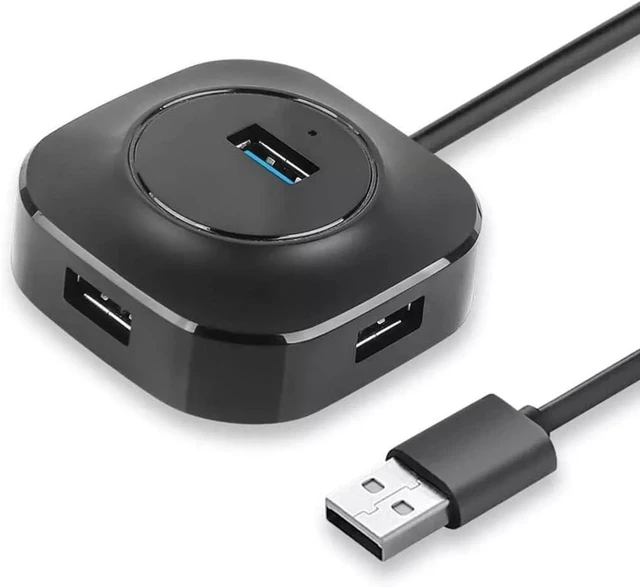 Main image of Hub Splitter USB3.0 Splitter Drag Four Expander 4-Port USB Hub (D As Shown)