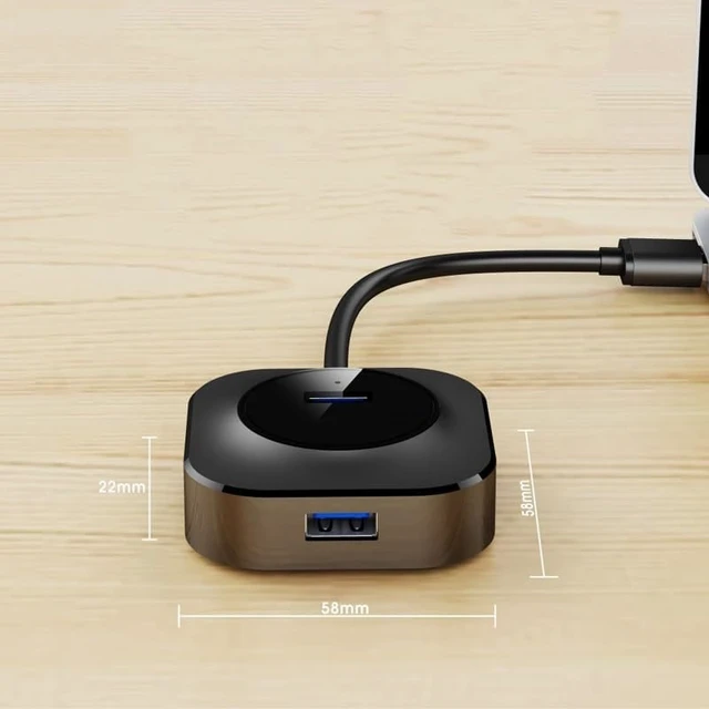 Alt view image 6 of 6 - Hub Splitter USB3.0 Splitter Drag Four Expander 4-Port USB Hub (D As Shown)