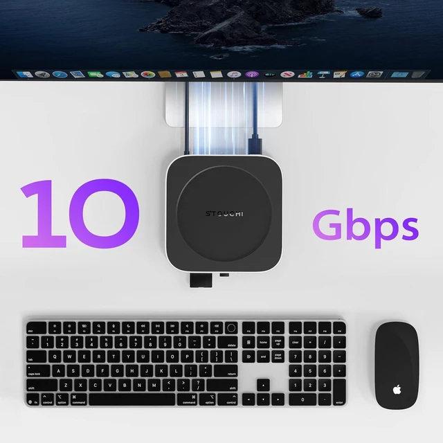 Alt view image 6 of 7 - Mac mini M4 Hub