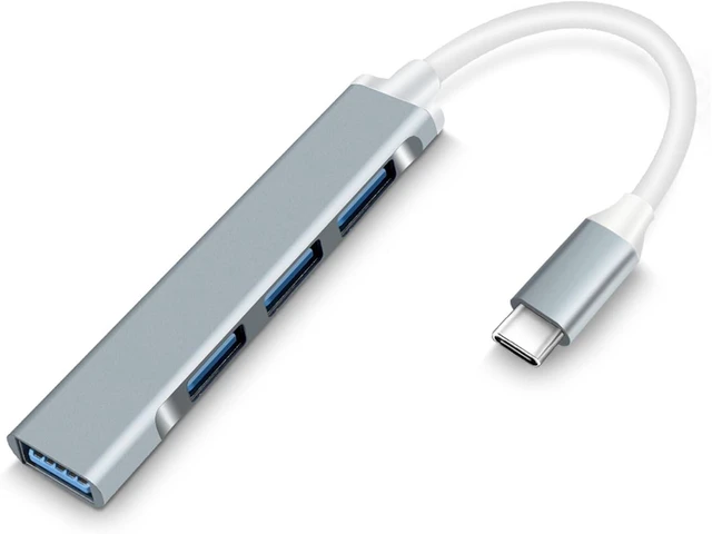 Alt view image 2 of 7 - USB Hub Type C Hub USB3.0 OTG 4 Port USB C/A HUB Multi Splitter Adapter Type-C USB 3.0 2.0 Ports Laptop Accessories for PC Phone(Version 2 USB)