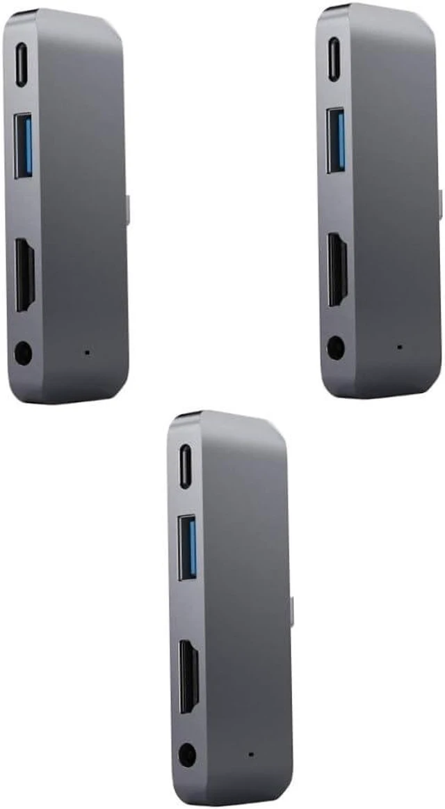 Alt view image 5 of 7 - Hemoton 3pcs USB- Adapter USB Headphone Jack Pd Charging for Laptop Compact and High-Speed Connectivity for Seamless Multimedia