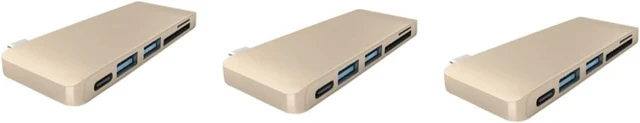 Main image of jojofuny 3pcs Type-c USB Hub Adapter Dual USB Ports Card Reader Design for Devices Like Tablets and Laptops
