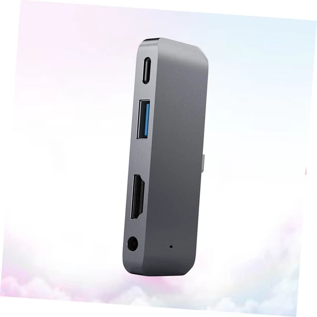 Alt view image 2 of 7 - jojofuny 3pcs USB- Adapter Audio Jack USB and Pd Charging for Laptop Compact Grey Design for Seamless Connectivity