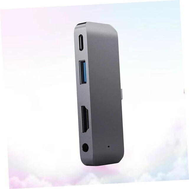 Alt view image 3 of 7 - jojofuny 3pcs USB- Adapter Audio Jack USB and Pd Charging for Laptop Compact Grey Design for Seamless Connectivity