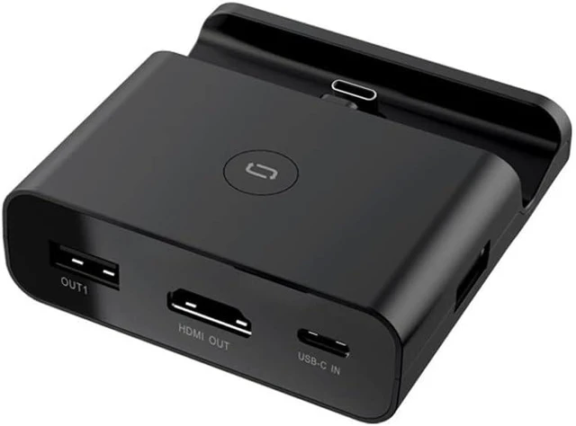 Main image of USB Hub,Ultra-Slim Data USB Hub, Video Converter HDMI to TV, Type-c Charging (Color : Black)