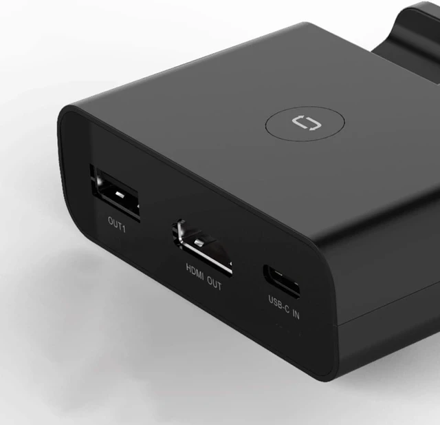 Alt view image 7 of 7 - USB Hub,Ultra-Slim Data USB Hub, Video Converter HDMI to TV, Type-c Charging (Color : Black)