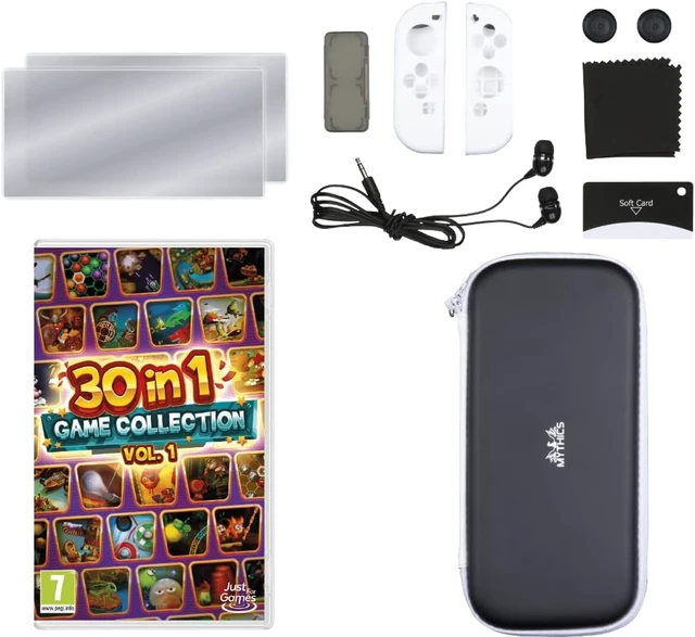 Alt view image 2 of 3 - Konix Bundle Kit Switch + Jeu 30in1 Game Collection Vol.1 - Mythics