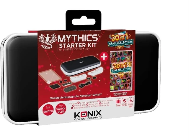 Alt view image 3 of 3 - Konix Bundle Kit Switch + Jeu 30in1 Game Collection Vol.1 - Mythics