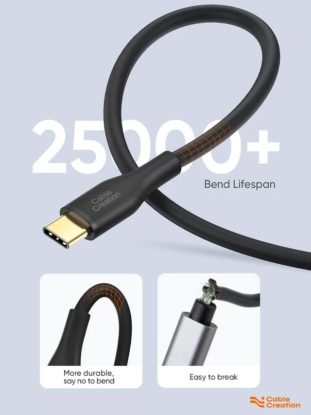 Alt view image 5 of 7 - Bundle - 2ItemsCableCreation USB A to USB C Cable 6ft + USB C Hub Multiport Adapter