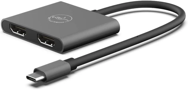 Alt view image 2 of 7 - Mobility Lab - ML305882 - HUB-USB-C Adapter - 4 in 1 - Space Grey