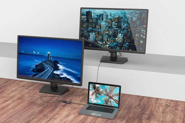 Alt view image 4 of 7 - Mobility Lab - ML305882 - HUB-USB-C Adapter - 4 in 1 - Space Grey