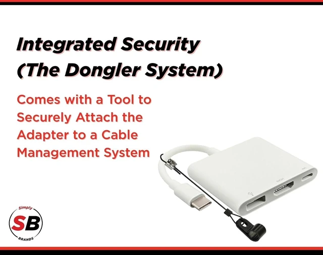 Alt view image 4 of 5 - SimplyAV USB-C Digital AV Adapter