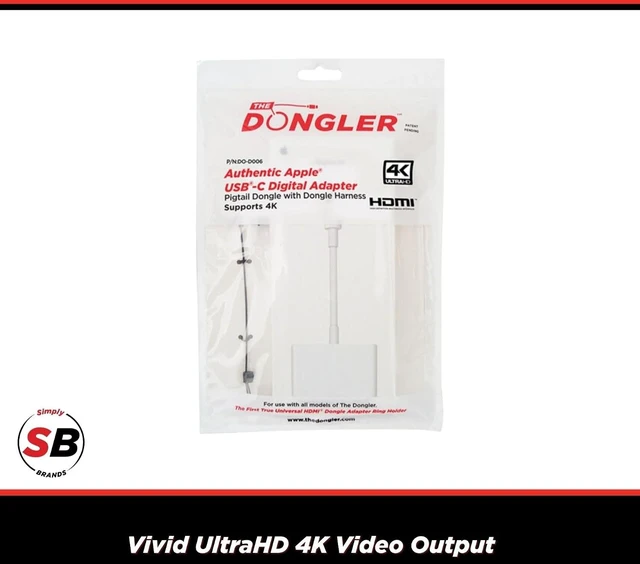 Alt view image 3 of 5 - SimplyAV USB-C Digital AV Adapter