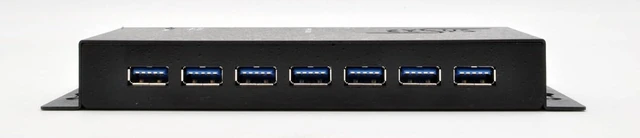 Alt view image 3 of 4 - EX-1188HMS-3 7 Ports USB 3.2 Gen1 Metal HUB with 15KV ESD Surge Protection