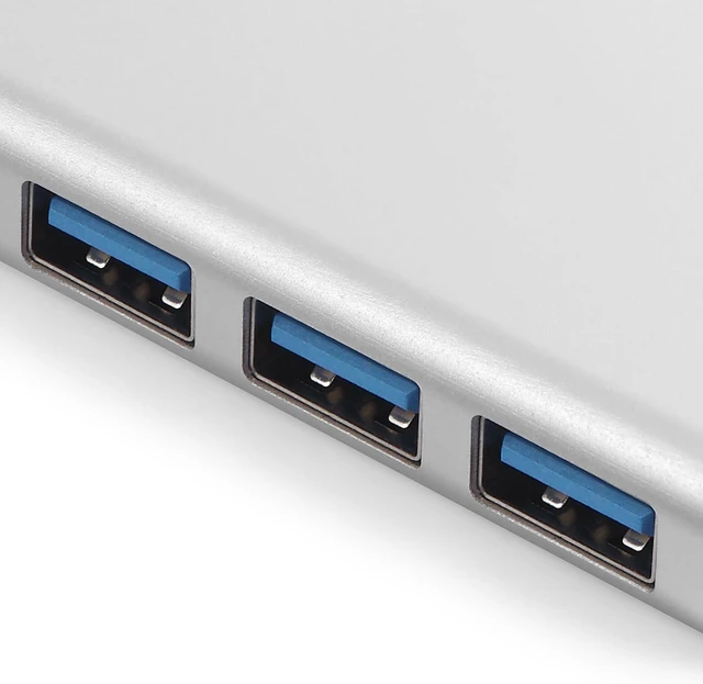 Alt view image 5 of 7 - Generic TelBroSat USB-C Docking Station 5 in 1 Hub with 8K HDMI Display