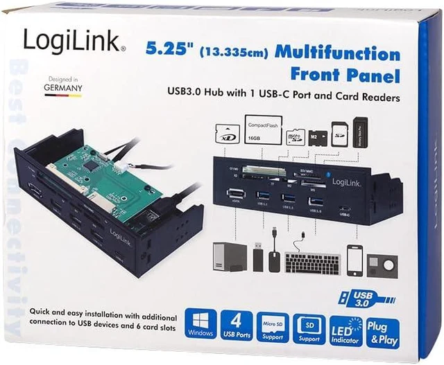 Alt view image 4 of 4 - Logilink USB Hub