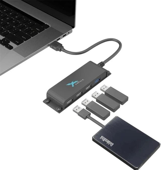Alt view image 4 of 6 - IMD-U3H707 USB3.0+USB2.0 Combo Hub