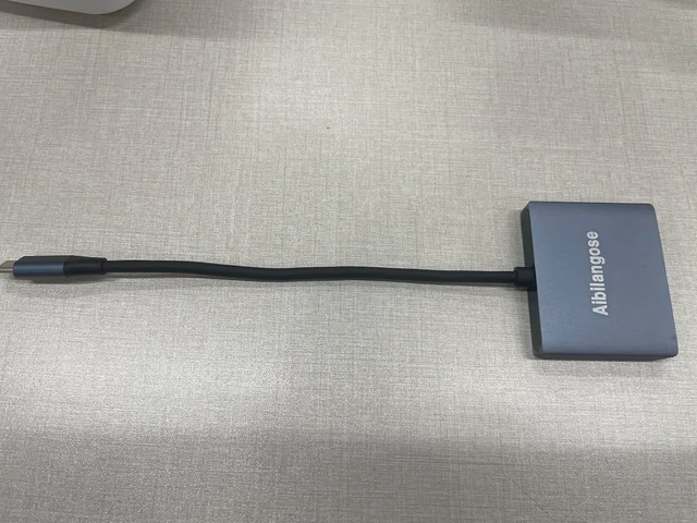 Alt view image 5 of 6 - USB C to HDMI Adapter for Laptop, 3 in 1 USB Hub with 100W PD USB 3.0 and 4KHDMI