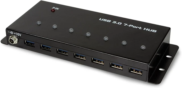 Main image of LogiLink UA0317 Hub & Hub USB 3.0 (3.1 Gen 1) Type-B 5000 Mbps Black - Hubs & Hubs (USB 3.0 (3.1 Gen 1) Type-B, USB 3.0 (3.1 Gen 1) Type-A, 5000 Mbps, Black, Metal, CC)