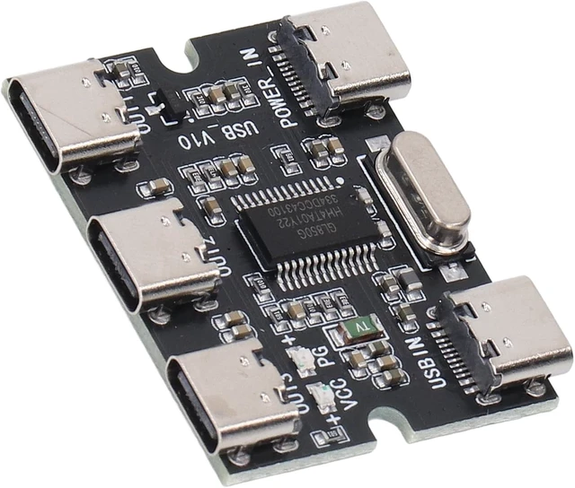 Alt view image 7 of 7 - USB2.0 Hub Expansion Module Simple Connection Design Type-C Interface Plug & Play for Modern Computers