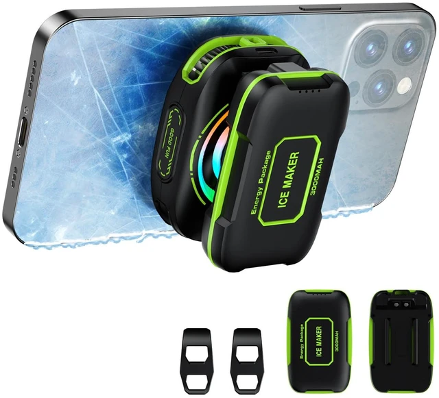 Main image of Cell Phone Cooler for Gaming, Magnetic Portable Rechargeable Battery Mobile Phones Radiator with RGB Lights for iPhone Series, iPad Pro, Tablet, TikTok Live