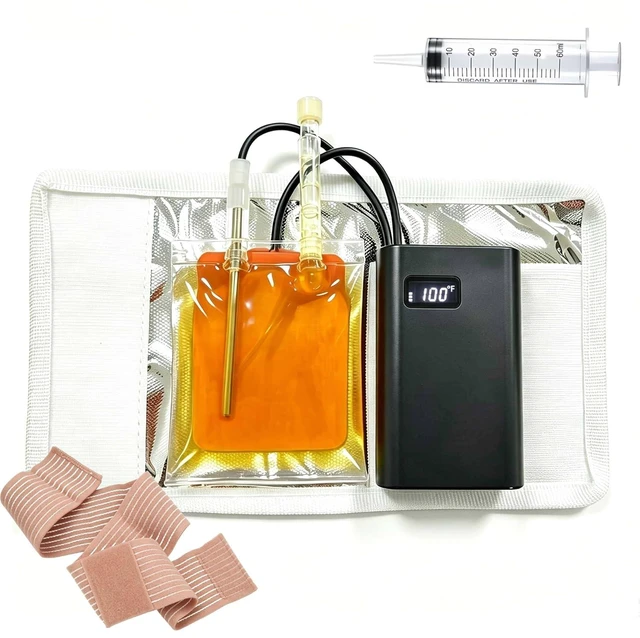 Main image of Electric Liquid Warmer - 6-8 Hours Heat Retention, Leak-Proof Silicone Seal
