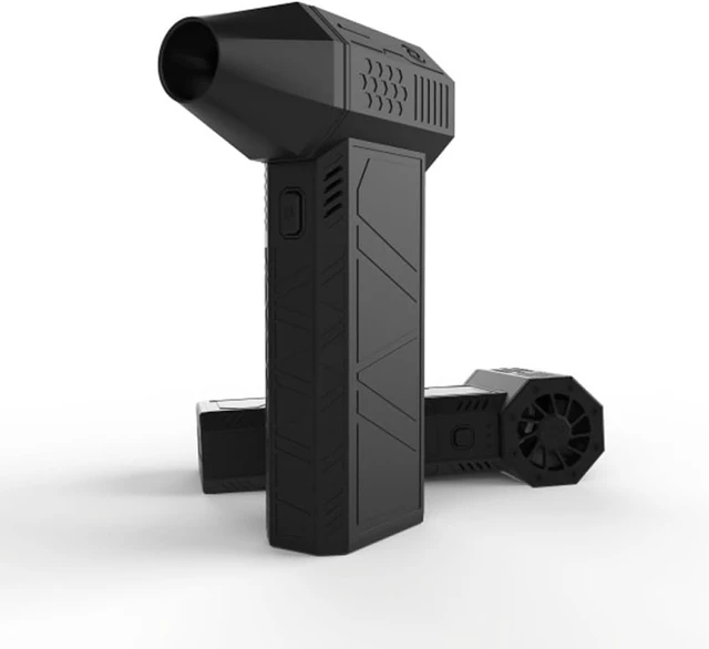 Alt view image 6 of 7 - Handheld Brushl Motor Jet Fan 130,000RPM Turbofan High Power Dust Blower Keyboard ing Tool with USB Charging Interf