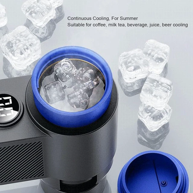 Alt view image 3 of 7 - Car Cup Warmer Cooler Smart Car Cup Car Cooling Heating Cup 12V Universal Smart Cooler Warmer Mug Holder for Daily Driving and Business Travel