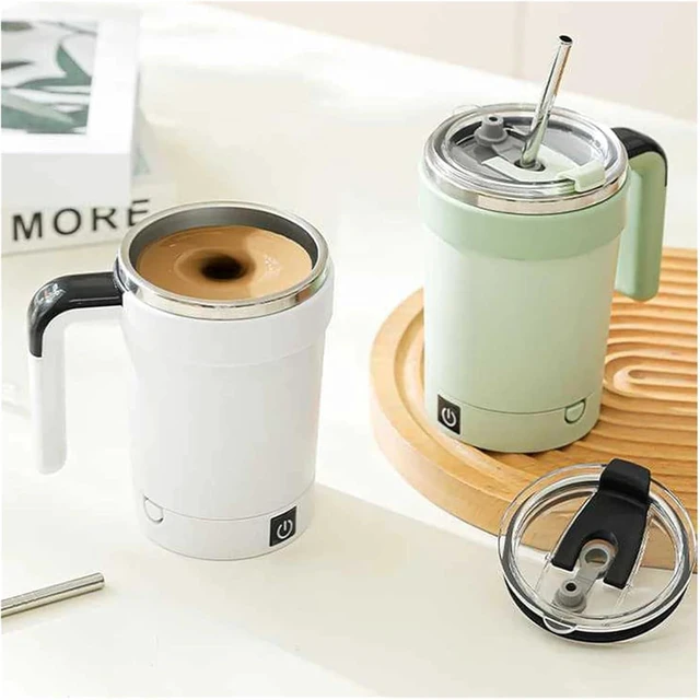 Alt view image 2 of 3 - Detachable Mixing Coffee Cup Temperature Measuring USB Recharge