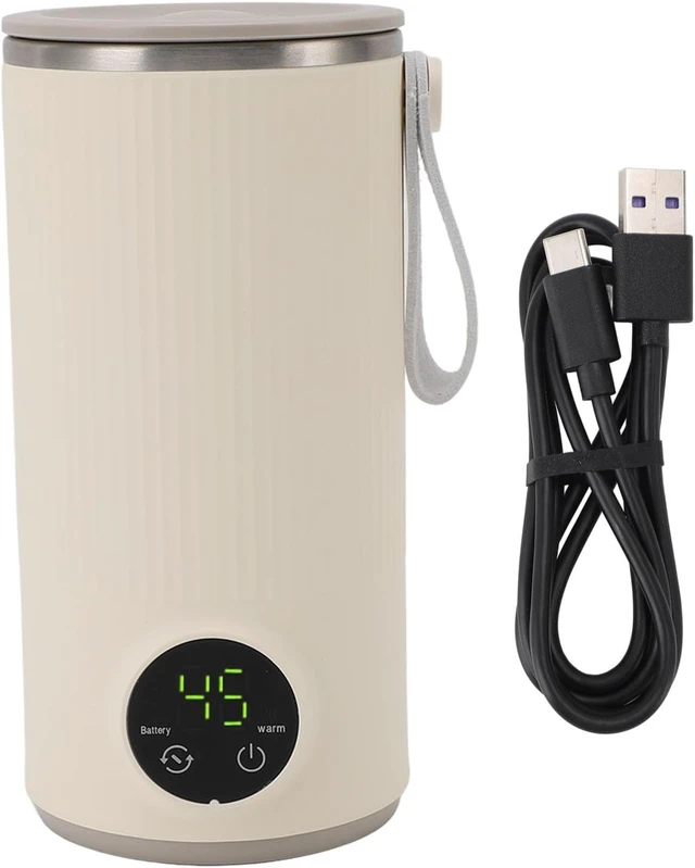 Alt view image 6 of 7 - Portable Travel Milk Warmer with Stirrer