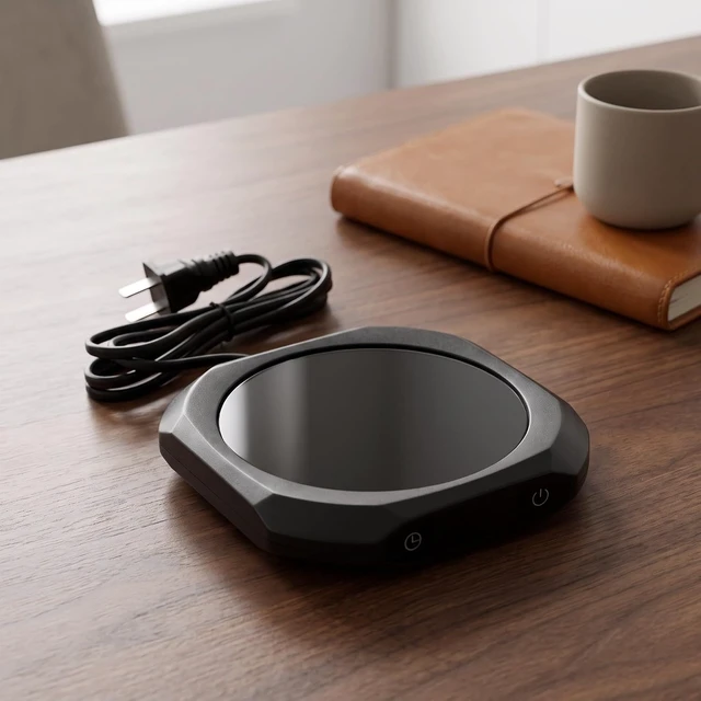 Alt view image 4 of 7 - ibasenice Coffee Mug Warmer with 3 Temperature Settings, Electric Heater