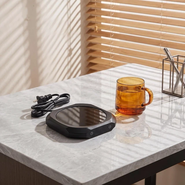 Alt view image 5 of 7 - ibasenice Coffee Mug Warmer with 3 Temperature Settings, Electric Heater