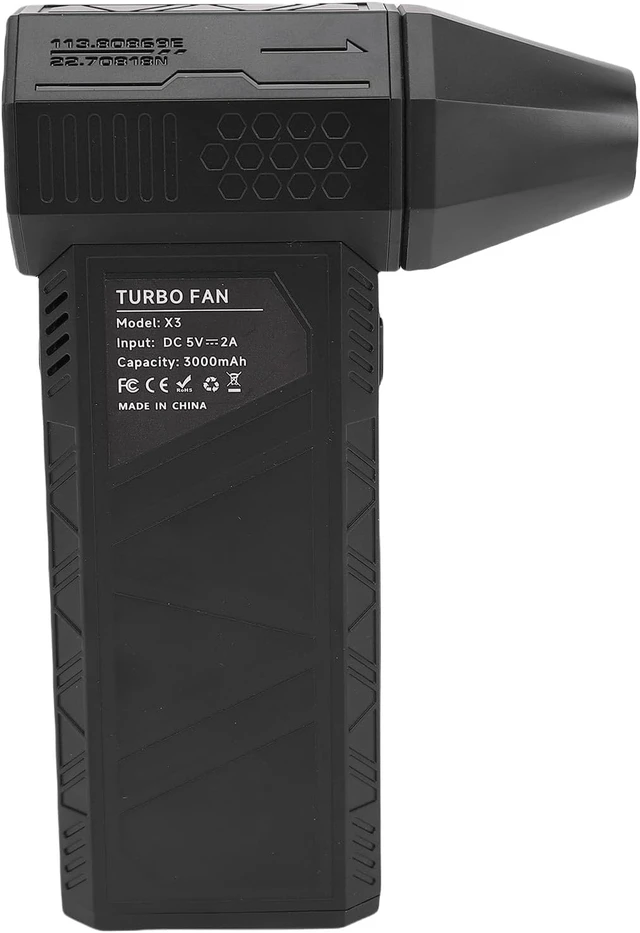 Alt view image 2 of 7 - Zopsc Fan 130000RPM 180G 3 Gears for Computer Home