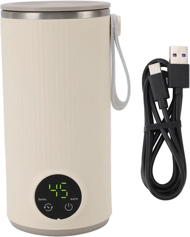 Alt view image 5 of 7 - Hidyliu Travel Milk Warmer with Builtin Mixer