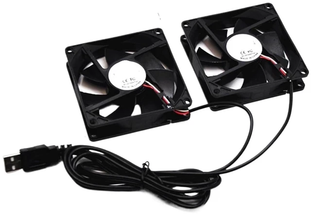 Main image of 8/9/12/14cm CM 5V USB Port Router Climbing pet Box Cooling Fan(8 * 8 * 1CM)