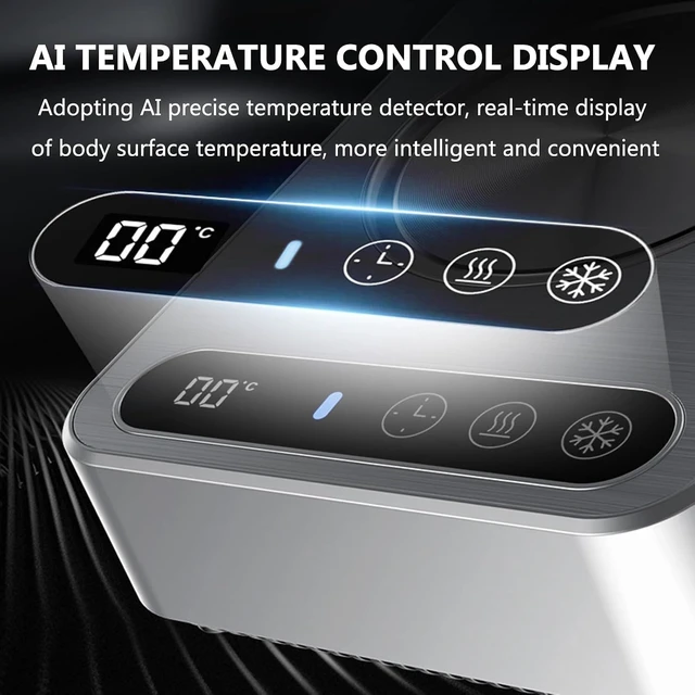 Alt view image 2 of 7 - Dual-Use USB Heating and Cooling Coaster,10s Rapid Chill,50°/70° Adjustable Warmth,18-Hour Timer,Gift for Men and Women