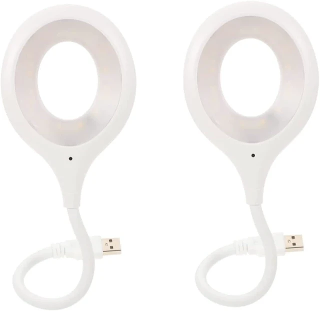 Main image of Table Lamp 2pcs Voice USB Night Light Clip Bed Reading Activated