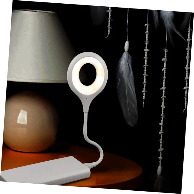 Alt view image 4 of 7 - Table Lamp 2pcs Voice USB Night Light Clip Bed Reading Activated