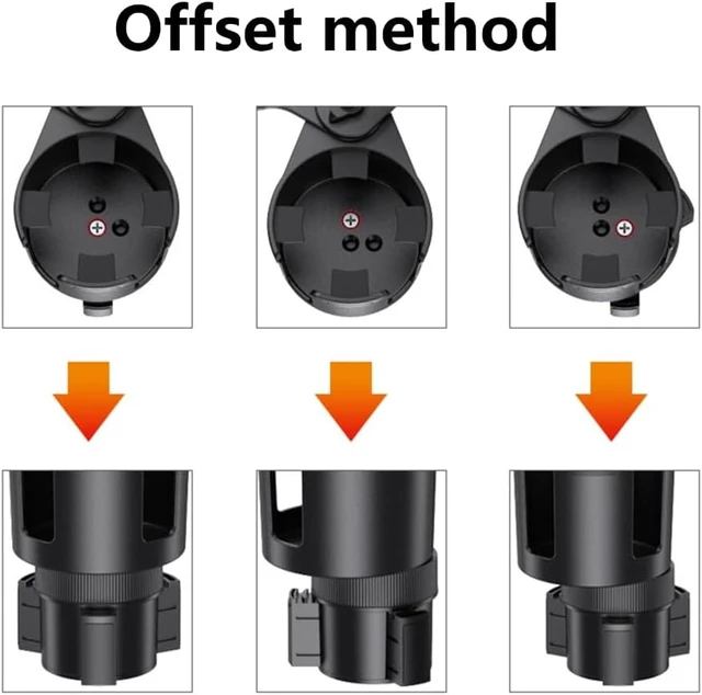 Alt view image 3 of 7 - Adjustable Car Cup Mount Fan With USB Power 3 Wind Speeds Flexible Neck For Trucks SUVs