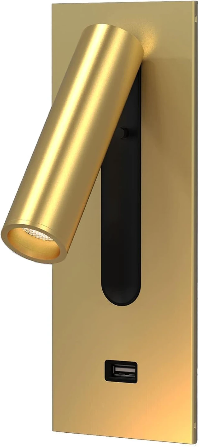 Alt view image 5 of 7 - Bedside wall lamp, USB Interface, 3000K Color Temperature.