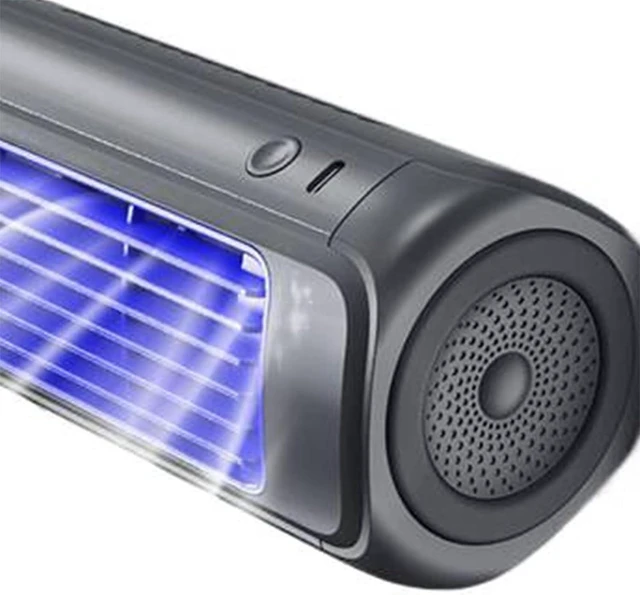 Alt view image 3 of 7 - USB Rechargeable Cooling Fan Three Adjustable Speeds for Bedroom Office