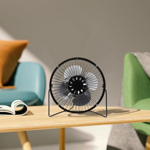 Alt view image 7 of 7 - USB Mini Fan Solar Powered with Quiet Rotation for Summer Cooling