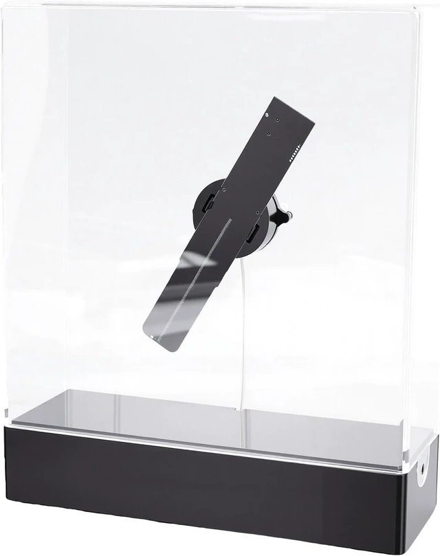Alt view image 2 of 7 - 3D Hologram Fan, 96 LED Beads with Remote Control