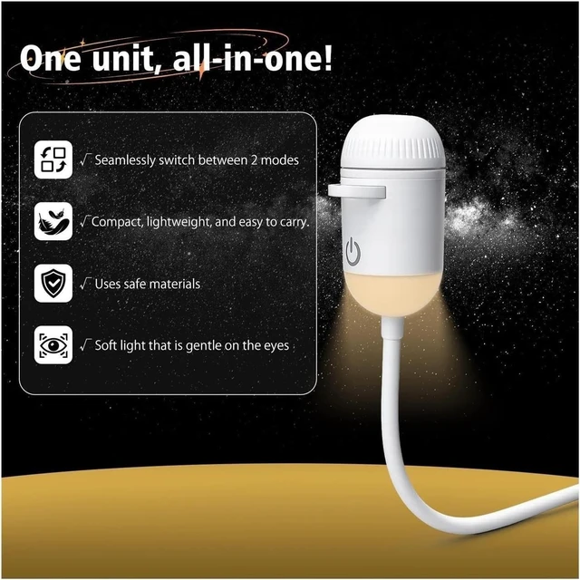 Alt view image 2 of 6 - Ambient Projector Light, Adjustable Focus Distance Night Lighting